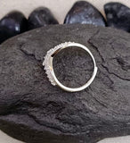 American Diamond Silver Ring