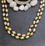 Elaichi Beads Silver Necklace
