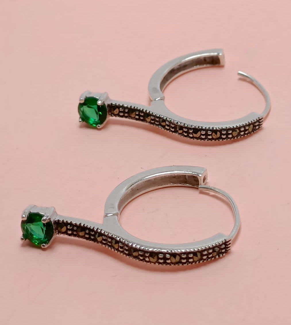 Marcasite Silver Earrings