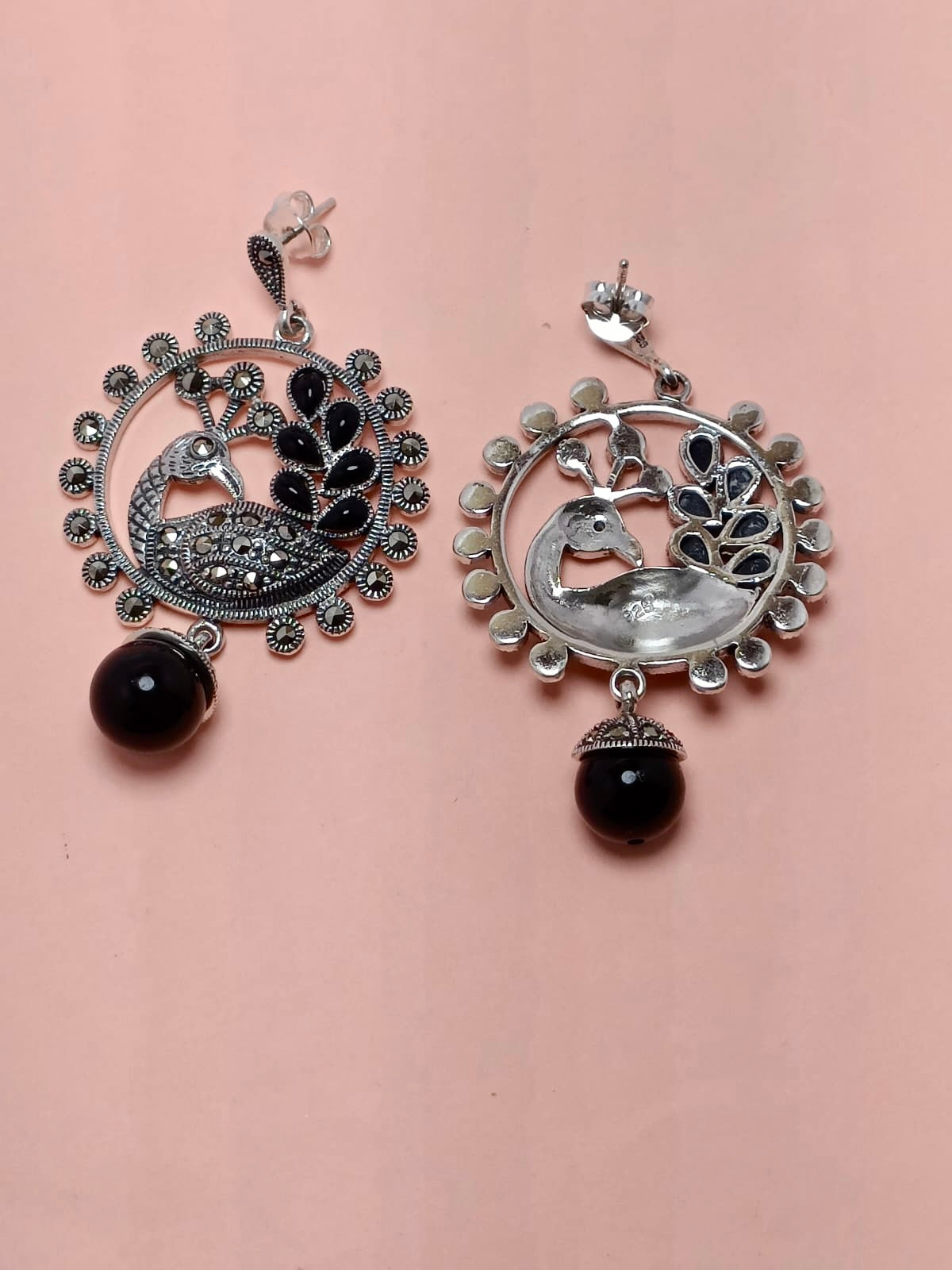 Marcasite Silver Earrings