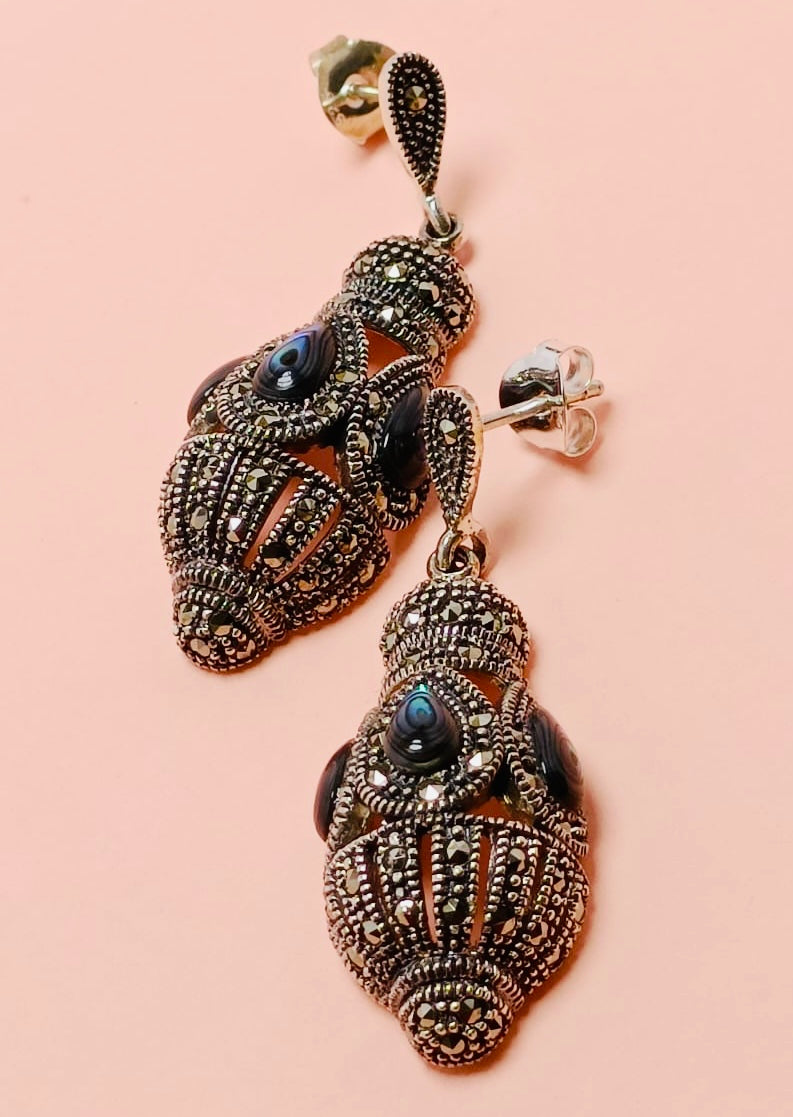 Marcasite Silver Earrings