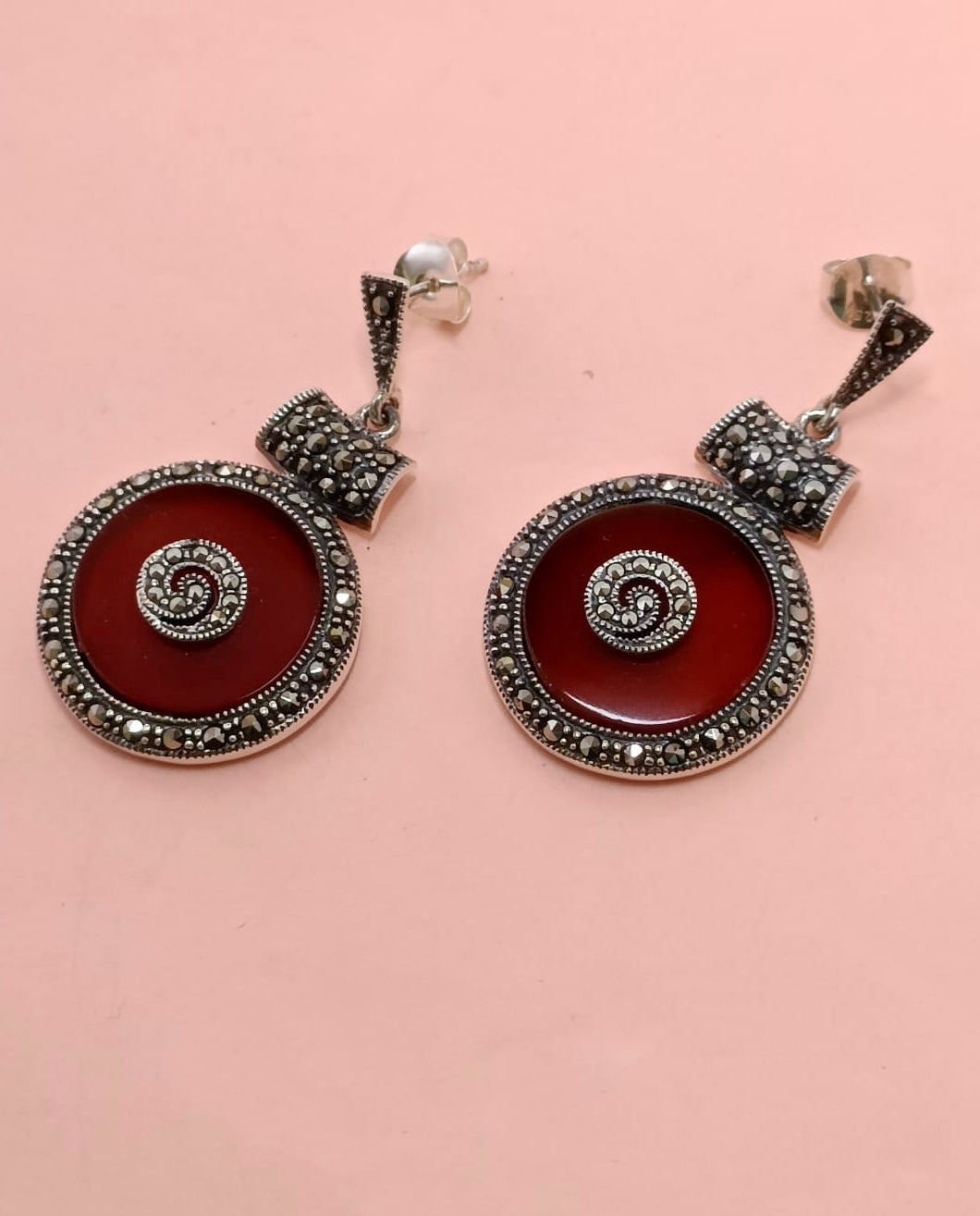 Marcasite Silver Earrings