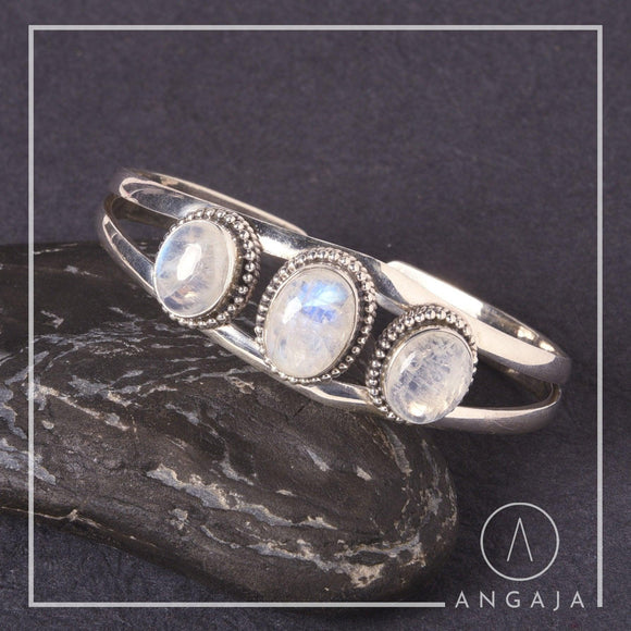 Opal Silver Bracelet - Angaja Silver
