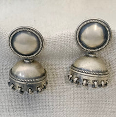 Silver Jhumka Earring