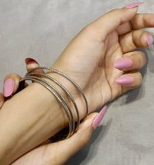 Silver Bangles