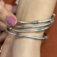 Silver Bangles