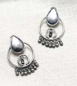 Classic Silver Earrings