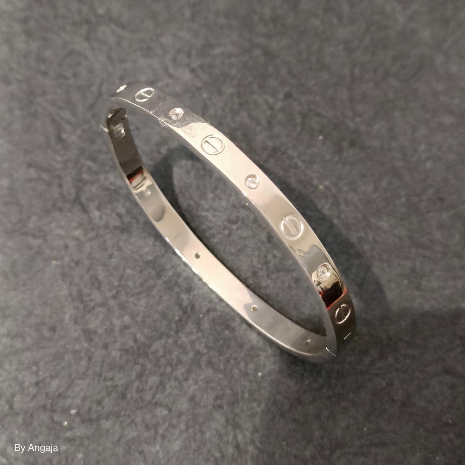 Silver Cartier Bracelet – Angaja Silver - Main Image