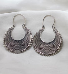 Silver Baali Earrings