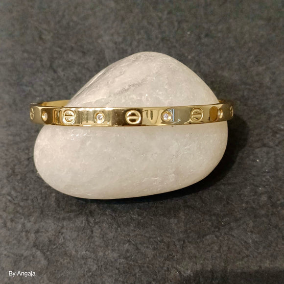 Gold Silver Cartier Bracelet
