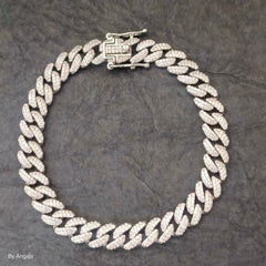 Cuban Link Men's Silver Bracelet