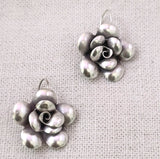 Flower Silver Earrings