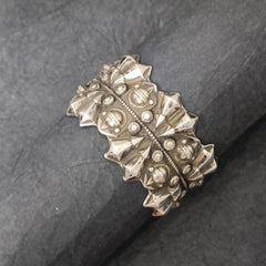 Hand Cuff Silver Bracelet