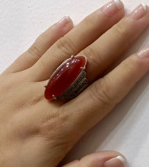 Marcasite Cocktail Ring