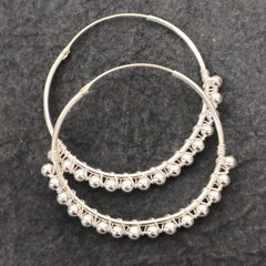 Silver Baali Earrings