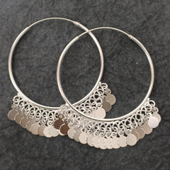 Silver Baali Earrings