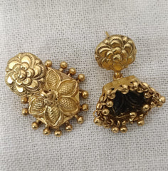 Gold Plated Silver Jhumka
