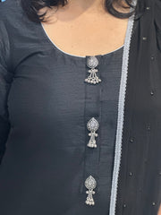 Silver Kurta Buttons