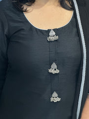 Silver Kurta Buttons at 4