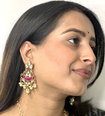 Meena / Kundan Gold Plated