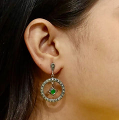 Marcasite Silver Earrings