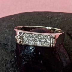AD Silver Ring
