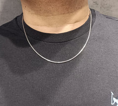 Men's Silver Chain (Short)