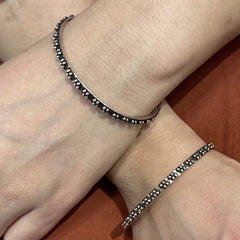 Silver Bangles