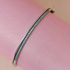 American Diamond Silver Bracelet