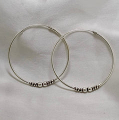 Silver Baali Earrings