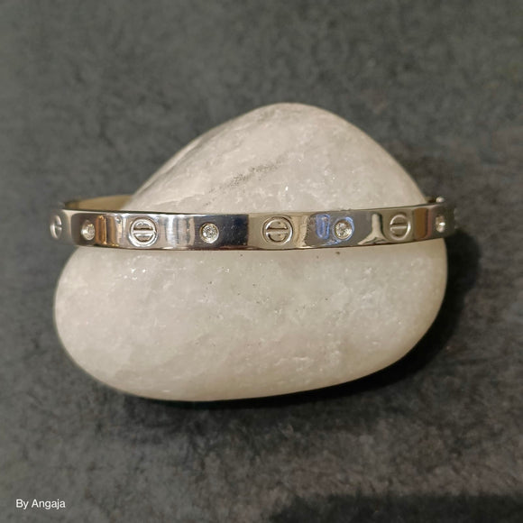 Silver Cartier Bracelet