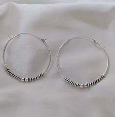 Silver Baali Earrings