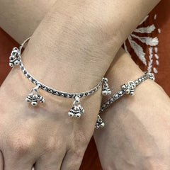 Silver Bangles