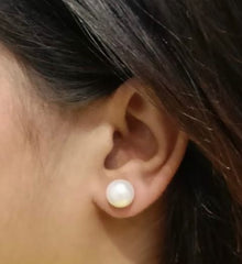 Fresh Water Pearl Silver Studs