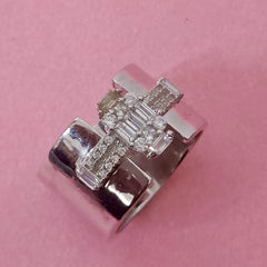 AD Silver Ring