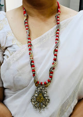 Gold Plated Kundan Necklace