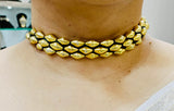Gold Plated Silver Choker
