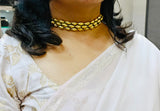 Gold Plated Silver Choker