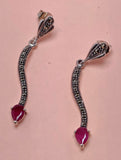 Marcasite Silver Earrings