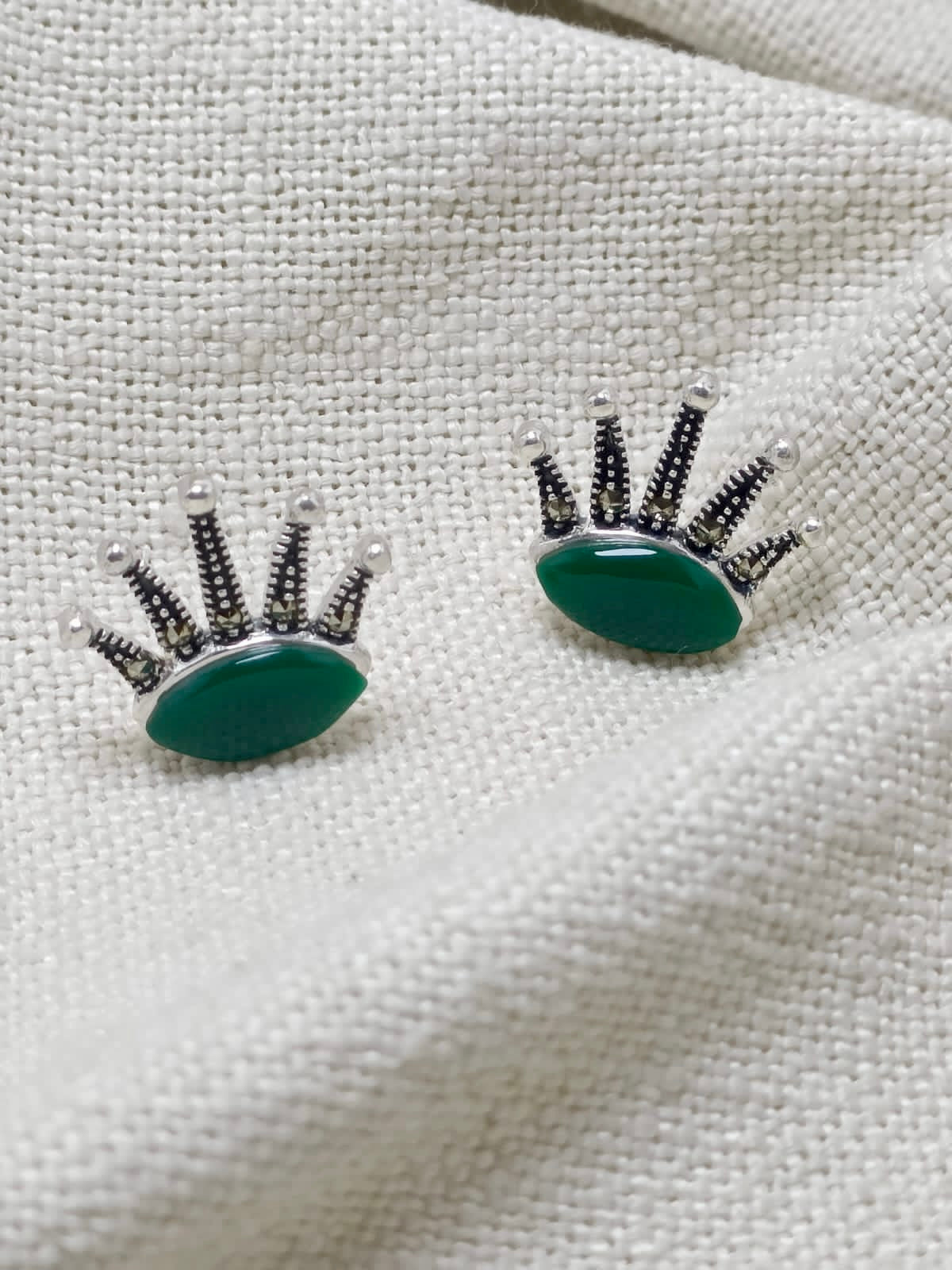 Marcasite Silver Earrings