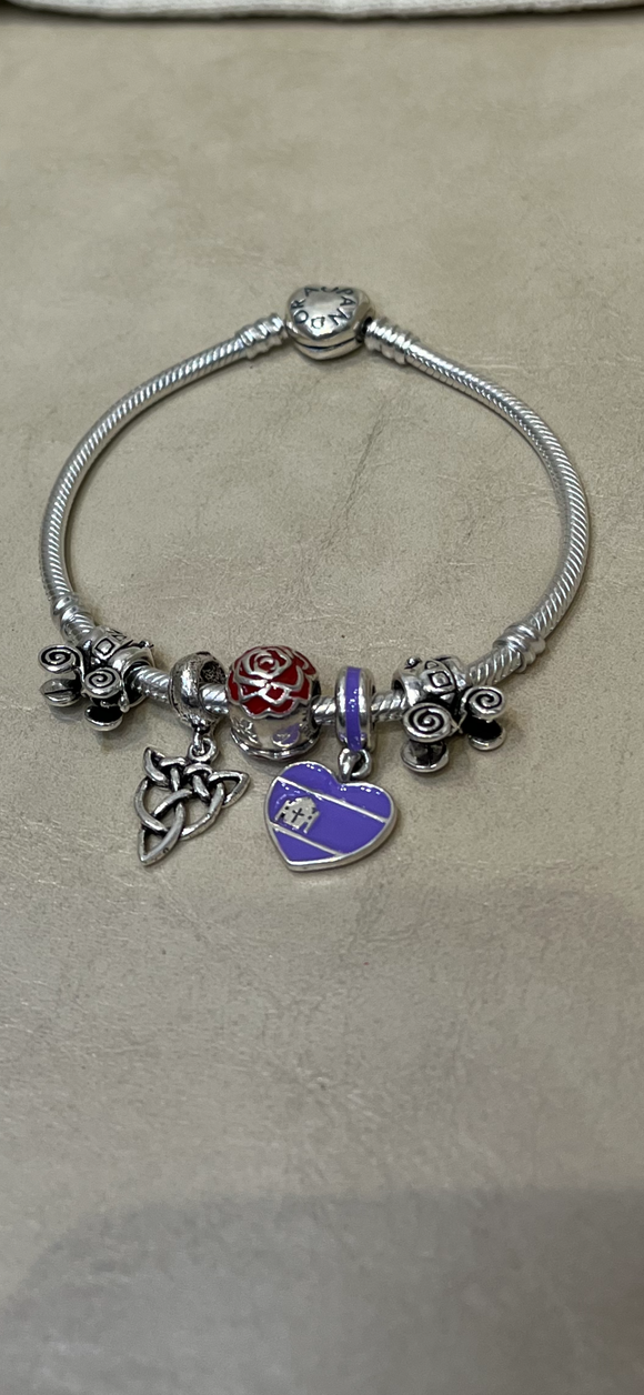 Pandora Charms Silver Bracelet