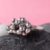 2 Finger Silver Ring - Angaja Silver