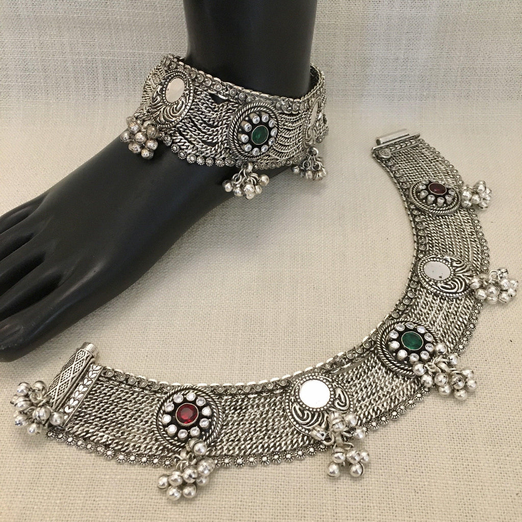 Bridal Pajeb - Angaja Silver