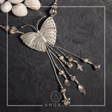 Butterfly Necklace - Angaja Silver