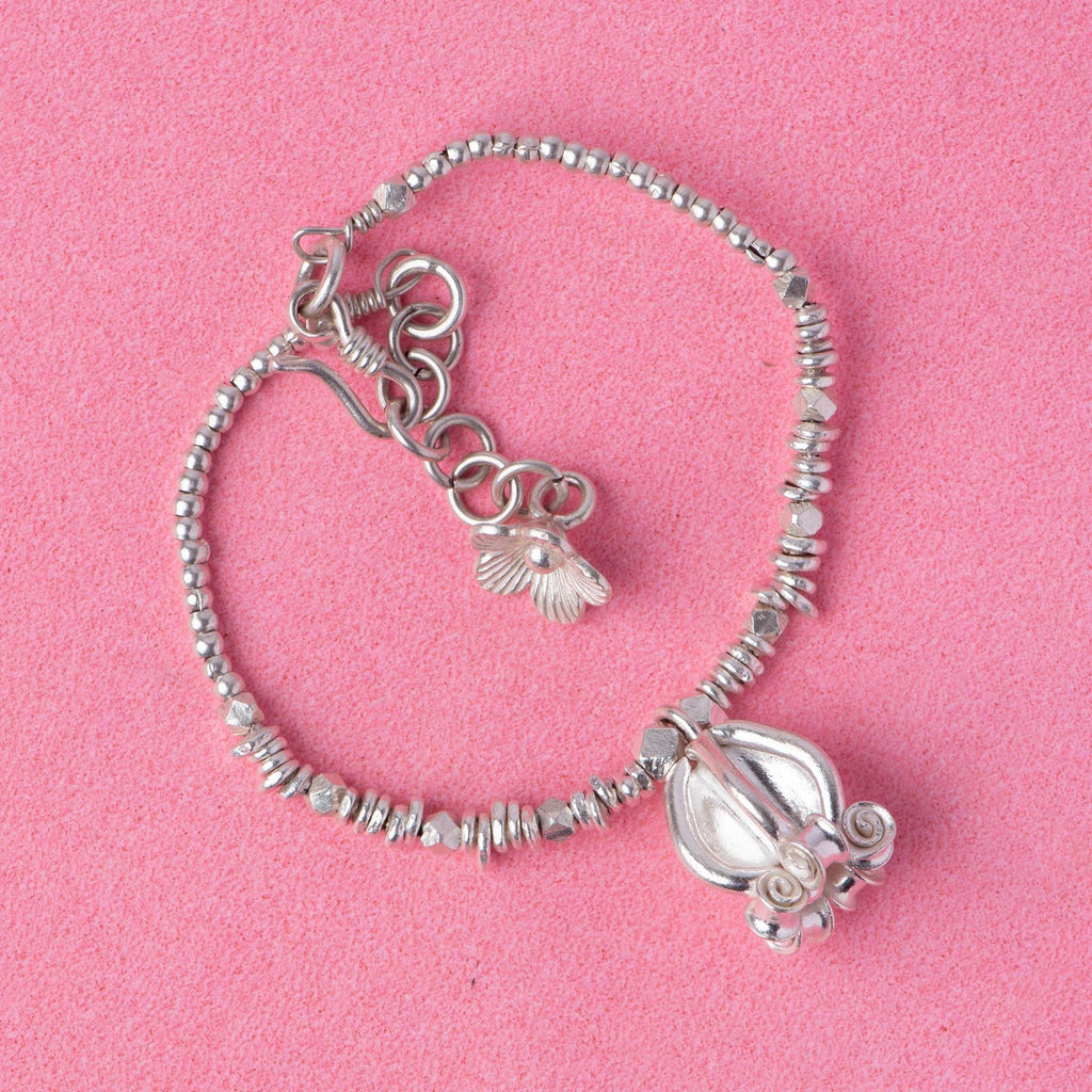 Charms Silver Bracelet - Angaja Silver