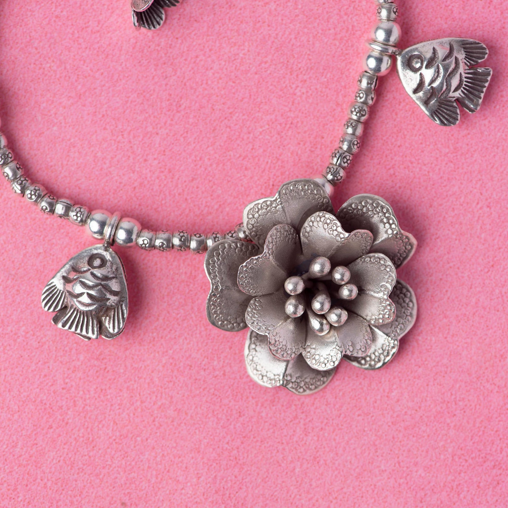 Charms Silver Bracelet - Angaja Silver