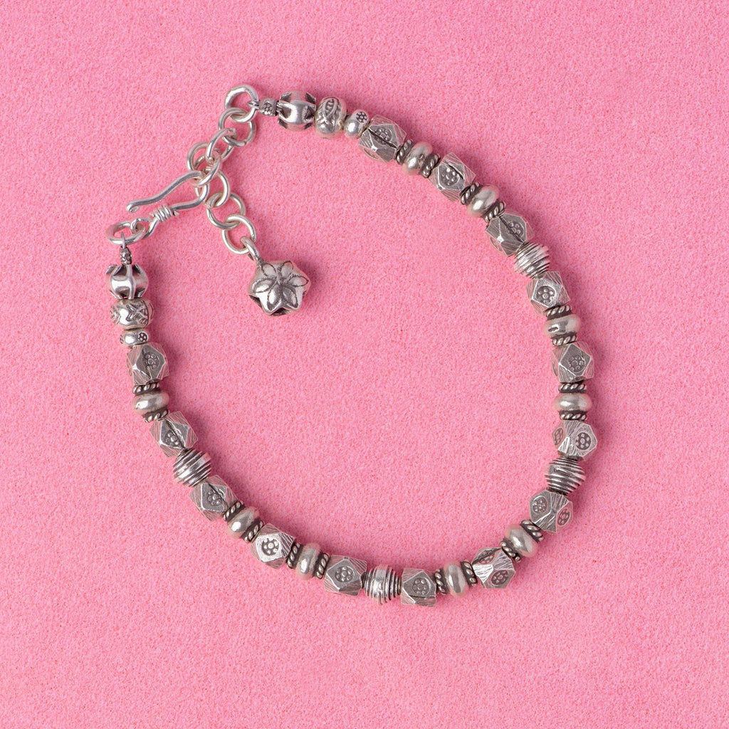 Charms Silver Bracelet - Angaja Silver