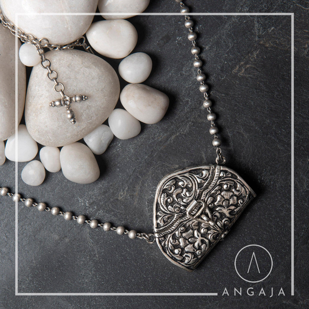 Chitai Silver Necklace - Angaja Silver