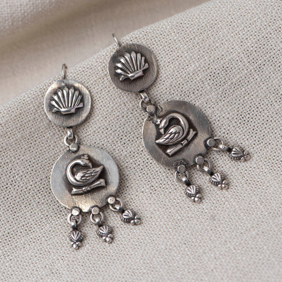 Classic Silver Earrings - Angaja Silver