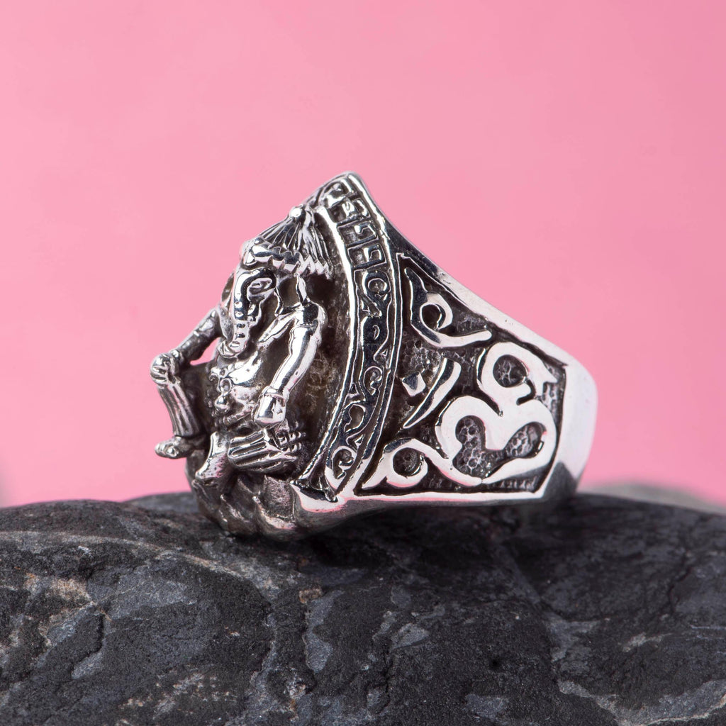 Cocktail Silver Ring - Angaja Silver